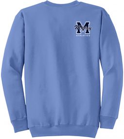 Port & Company- Fleece Crewneck Sweatshirt, Carolina Blue